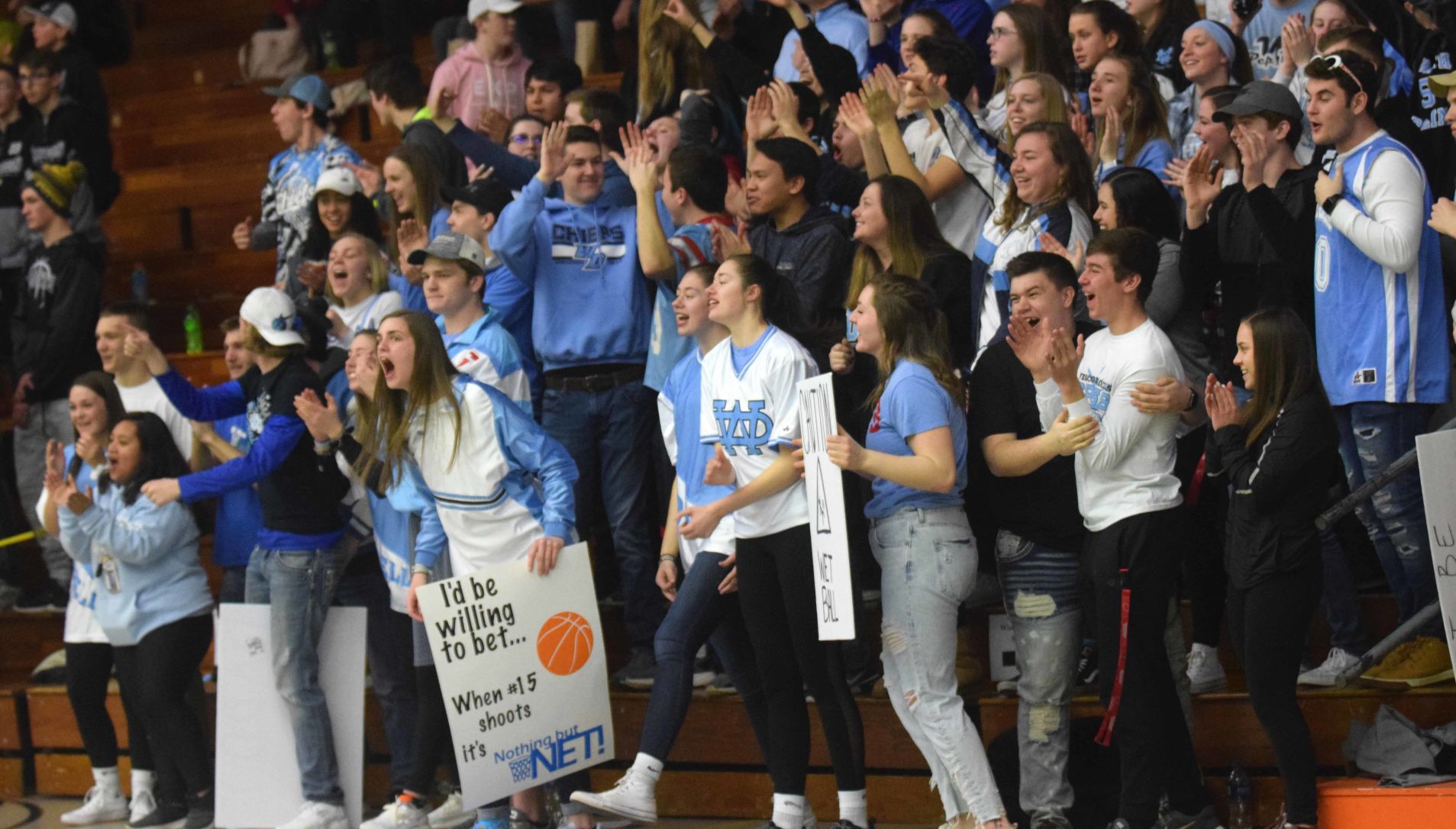 Wisconsin Dells student section